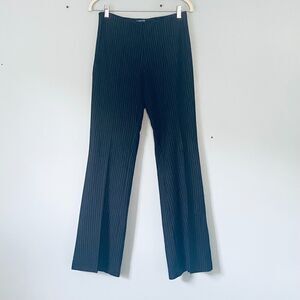 J'Envie Dress Pants Size 6  Black Pinstripe Career Business Preppy NEW
